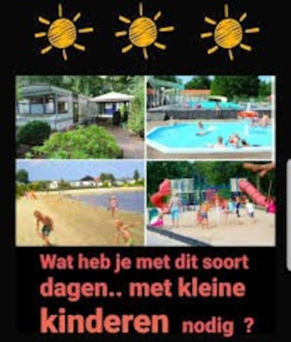 Chalet 14 Met Airco Familiecamping De Tien Heugten Schoonloo Drenthe Ngoại thất bức ảnh